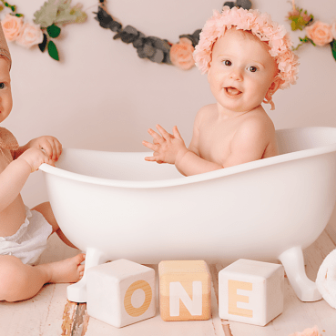 Cubos de madera con Nombres y letras personalizadas - TWINS by BCN LETTERS