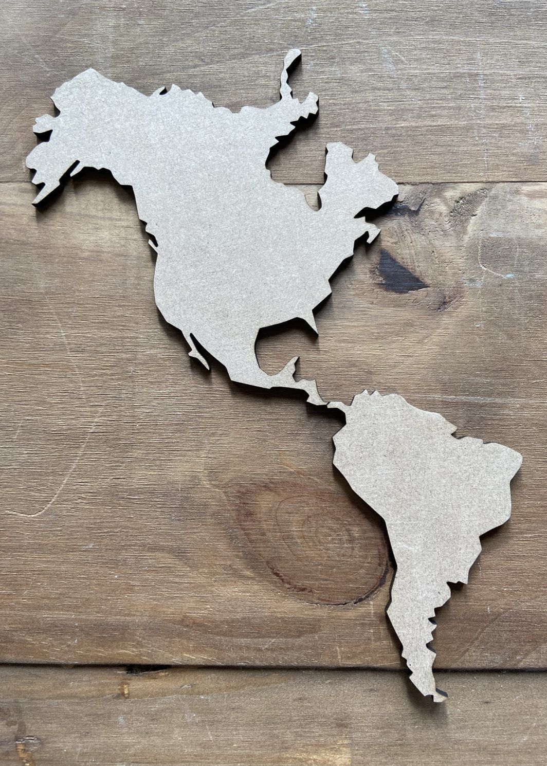 Mapa Madera Mundo Barcelona Niños Geografía