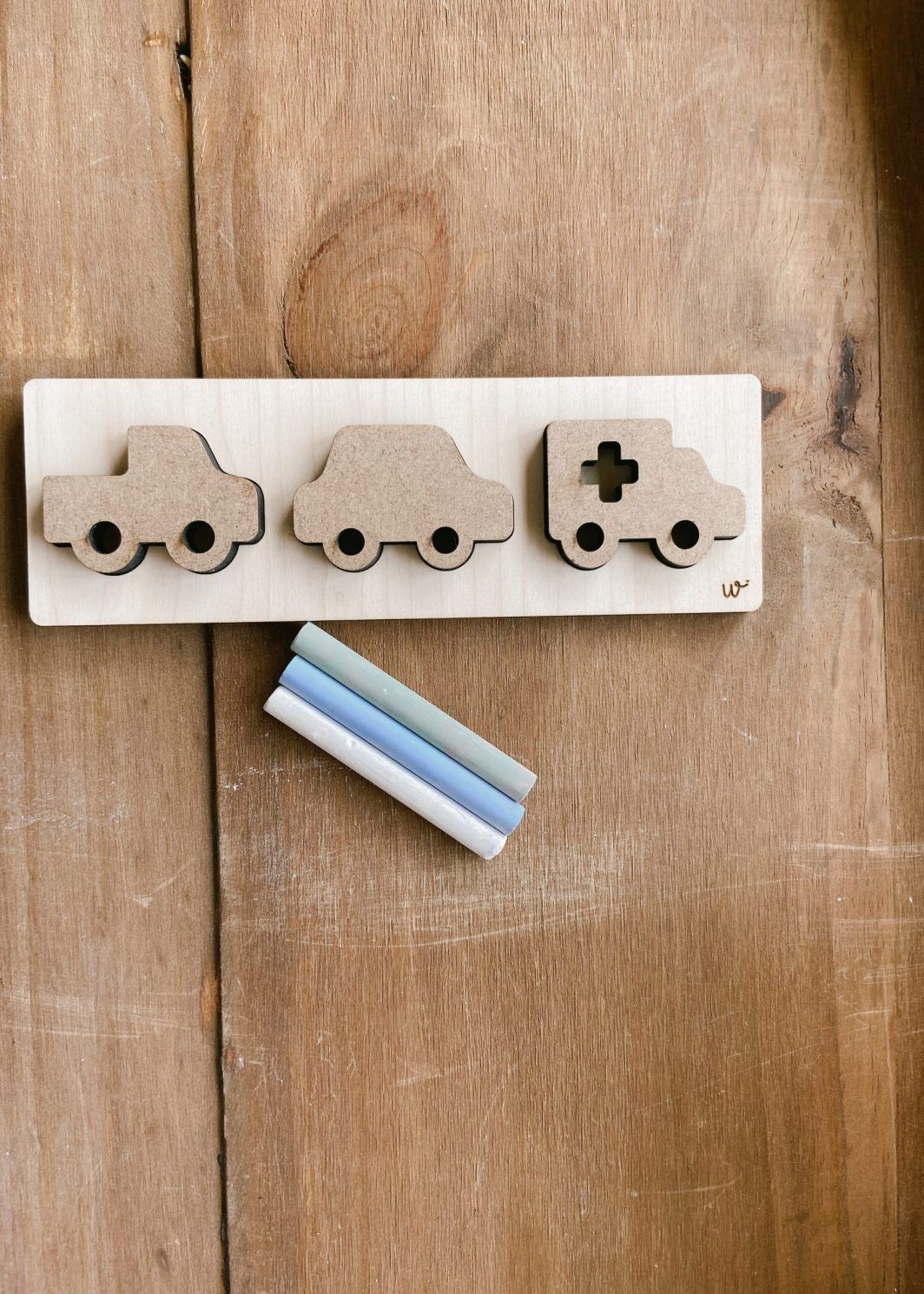 Puzzle educativo madera TWINS