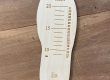 Medidor Madera Pie Calzado Infantil Personalizado Rosa TWINS - Barcelona