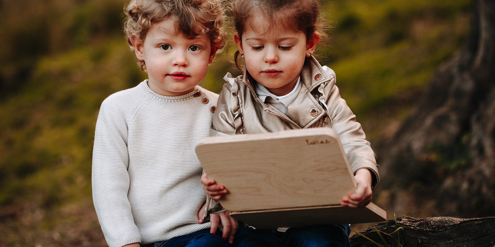 www.aitoraudicana.com Ordenador Portátil Madera Juguete Niños TWINS Barcelona