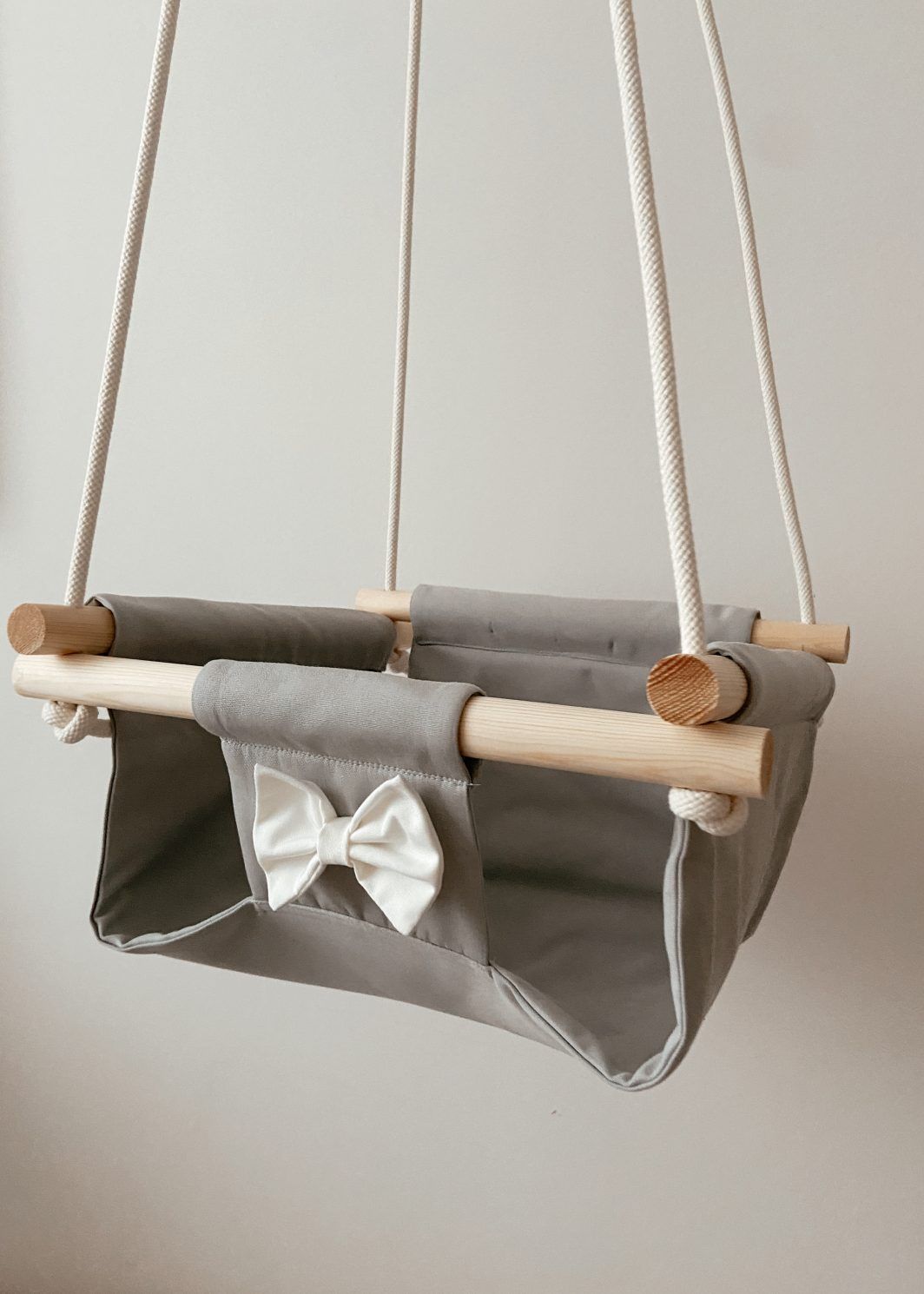 Columpio bebe madera infantil TWINS Barcelona