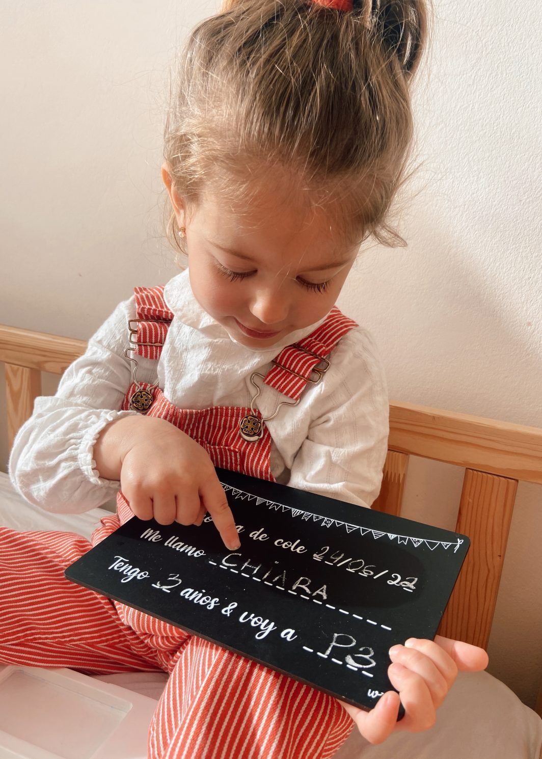 pizarra último día cole foto juguetes educativos Barcelona