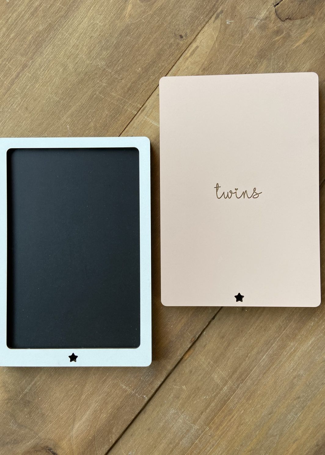 Tablet Ipad Juguete Pizarra Madera Niños Educativo Simbólico TWINS