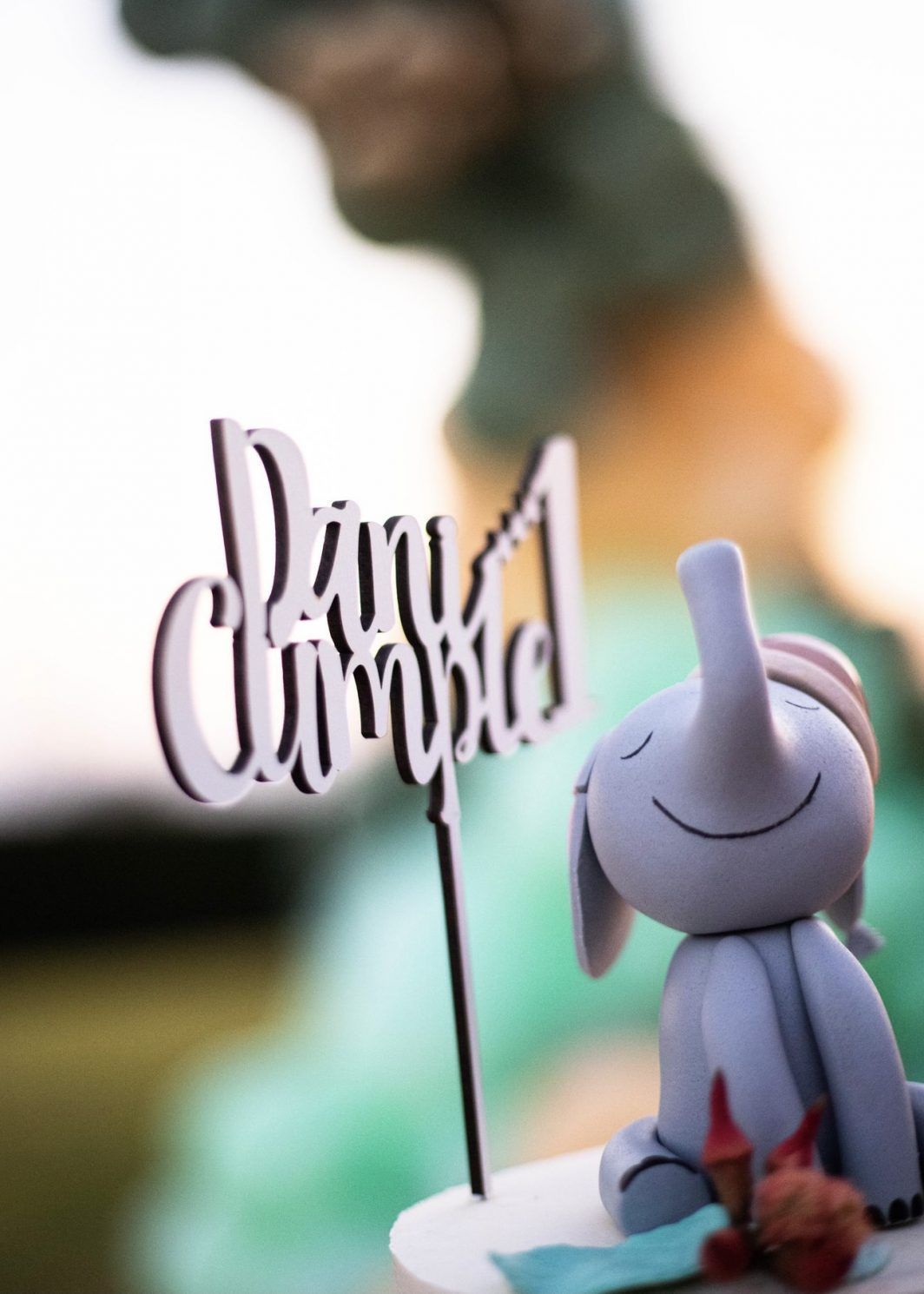 caketopper madera nombre número personalizado pastel twins