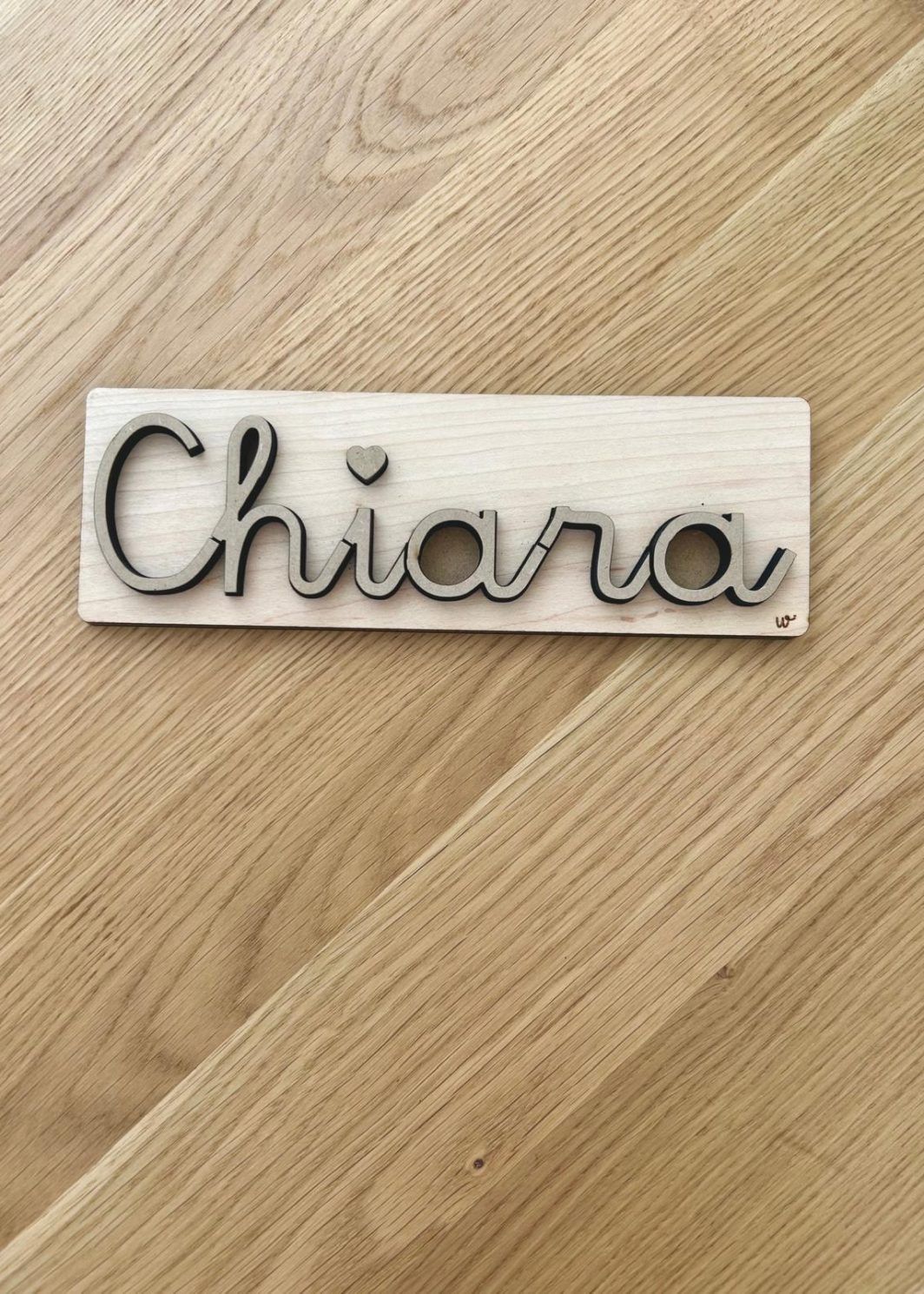 puzzle madera nombre personalizado letras minúsculas